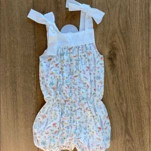 NWT PukaTuka liberty fabric romper